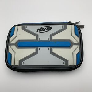 Nintendo DS Nerf Case Black Gray Blue Zip Protective Travel For Handheld Console